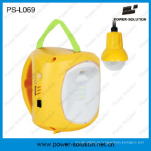 Power Solution 4500mAh / 6V Lanterna recarregável de energia solar com carregador de celular